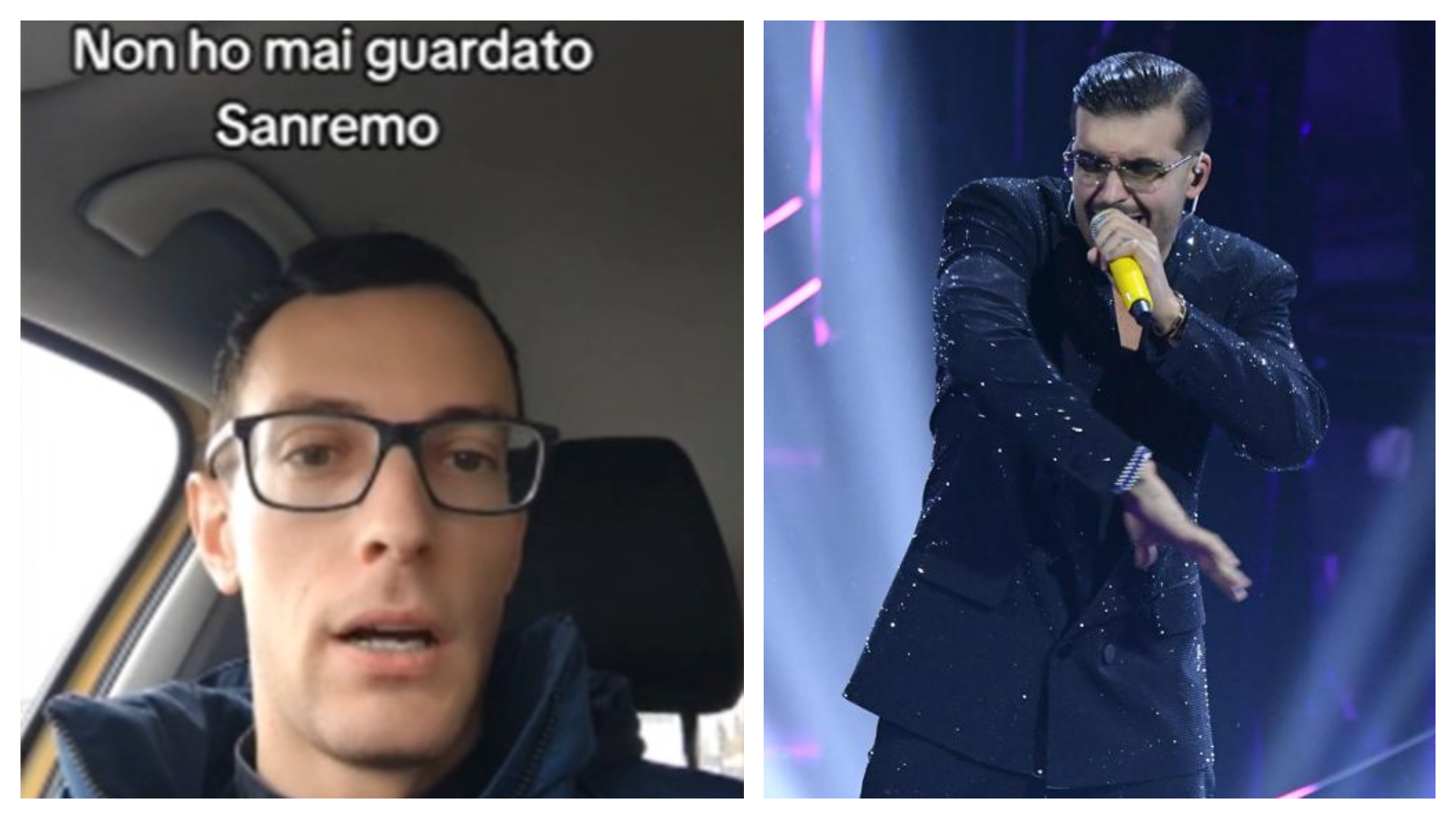 Sanremo Anche Il Don Veronese Star Di Tiktok Attacca Geolier Bufera