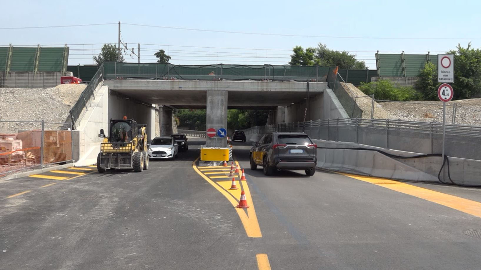 Verona Riaperto Il Sottopasso Di Via Bernini Buri Ma I Lavori Non