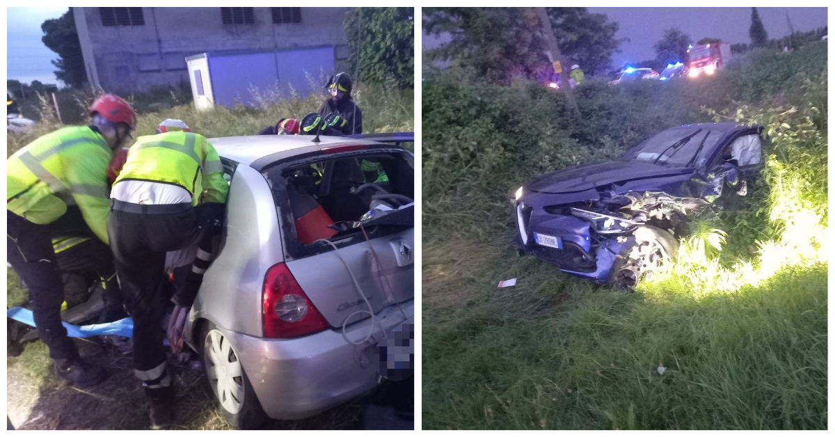 Incidente A Sona Schianto Tra Due Auto Due Feriti Uno Grave