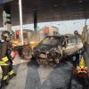 auto in fiamme