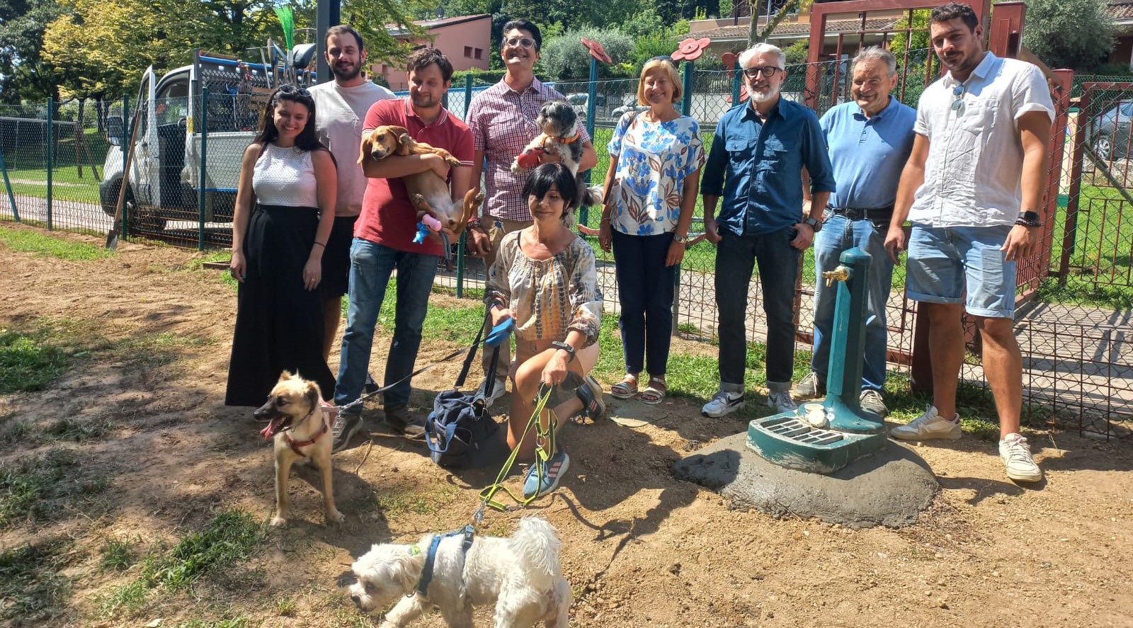 Verona, Aperta La Nuova Area Cani In Via Luzzati Alla Biondella