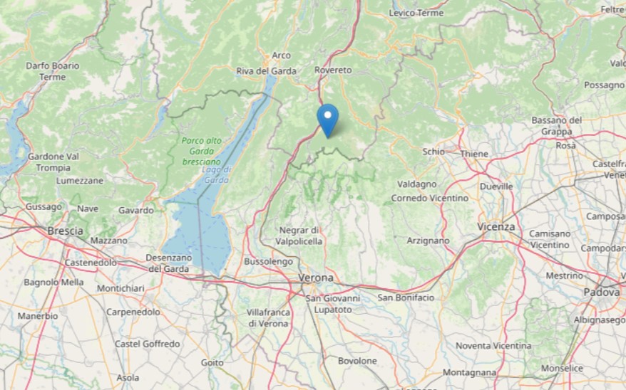 Scossa Di Terremoto Al Confine Tra Veronese E Trentino, Trema La Lessinia